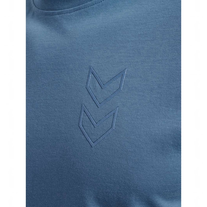 Hummel Active Co S/S T-shirts Heren Blauw | 243869-077
