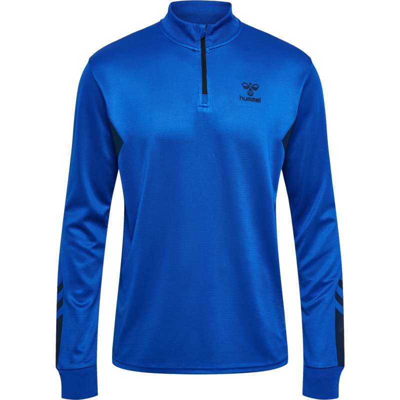 Hummel Active Pl Half Zip Sweatshirts Heren Blauw | 010439-039