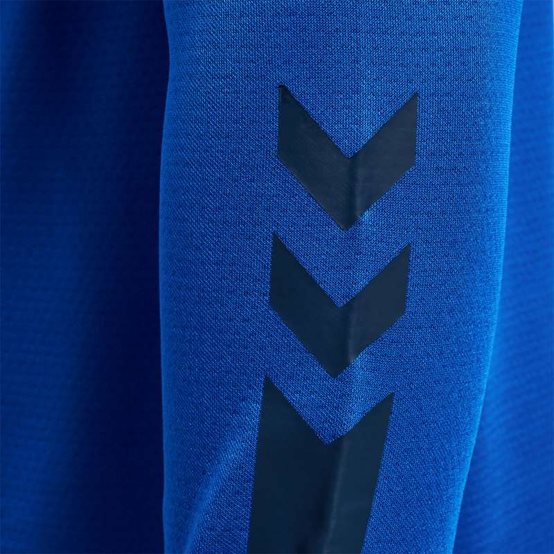Hummel Active Pl Half Zip Sweatshirts Heren Blauw | 010439-039