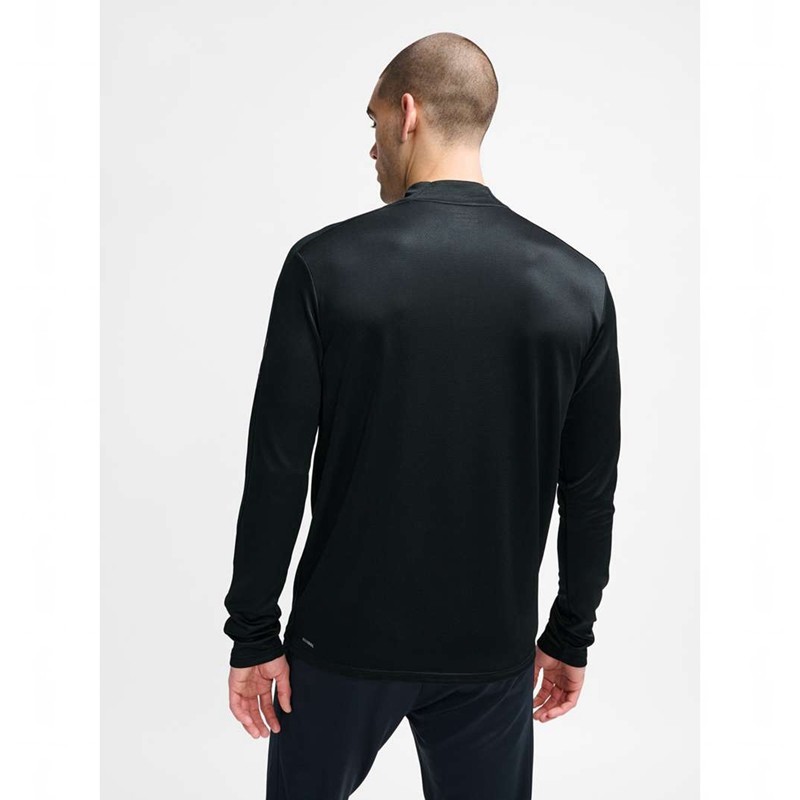 Hummel Active Pl Half Zip Sweatshirts Heren Zwart | 593178-964