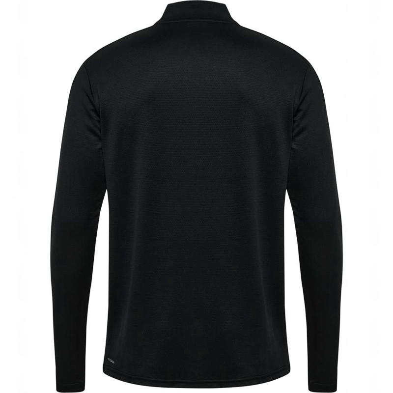 Hummel Active Pl Half Zip Sweatshirts Heren Zwart | 593178-964