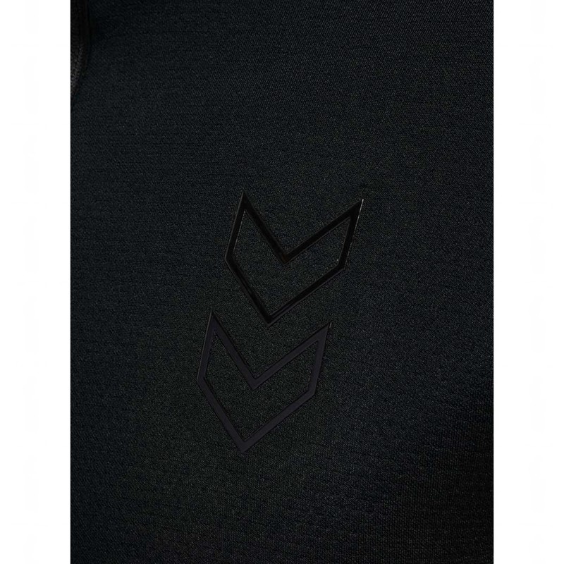 Hummel Active Pl Half Zip Sweatshirts Heren Zwart | 593178-964