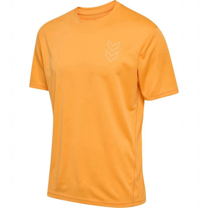 Hummel Active Pl Jersey S/S Joggingbroek Heren Oranje | 461211-947