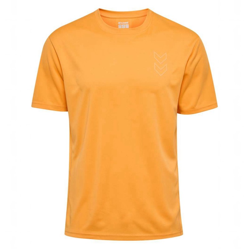 Hummel Active Pl Jersey S/S Joggingbroek Heren Oranje | 461211-947