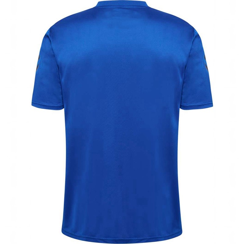 Hummel Active Pl Jersey S/S T-shirts Heren Blauw | 816687-092