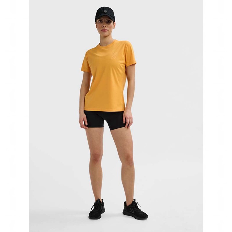 Hummel Active Pl S/S Jersey Dames Oranje | 801579-614