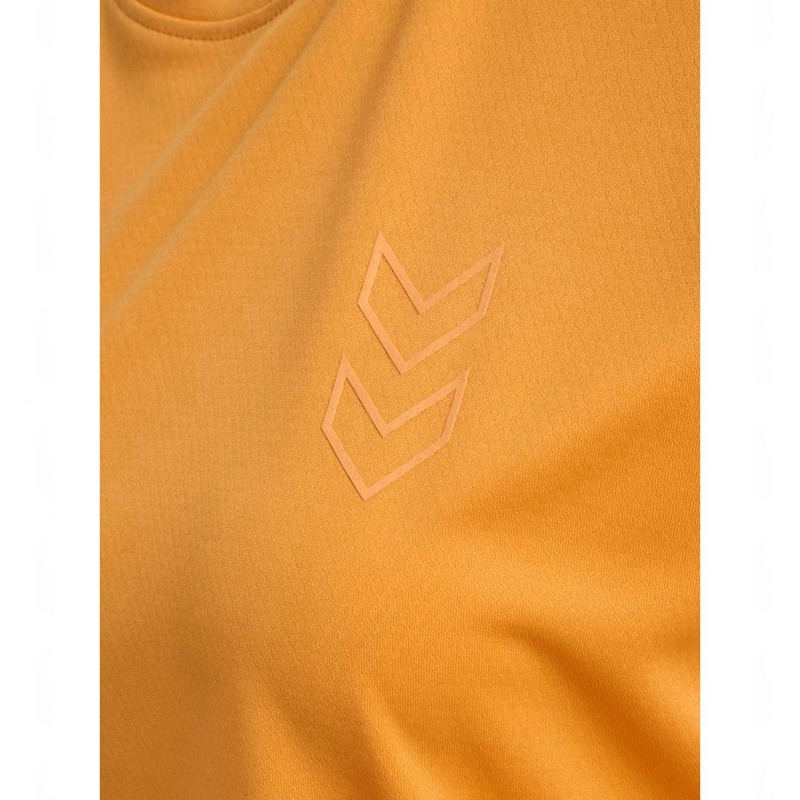 Hummel Active Pl S/S Jersey Dames Oranje | 801579-614