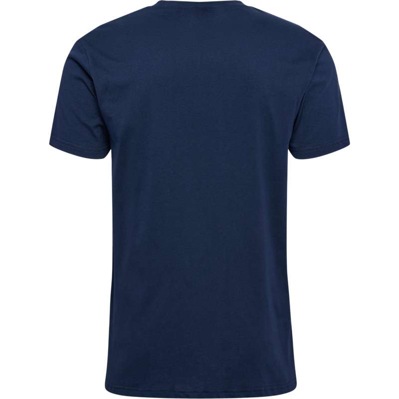 Hummel Active Stripe Co S/S T-shirts Heren Donkerblauw | 939550-575