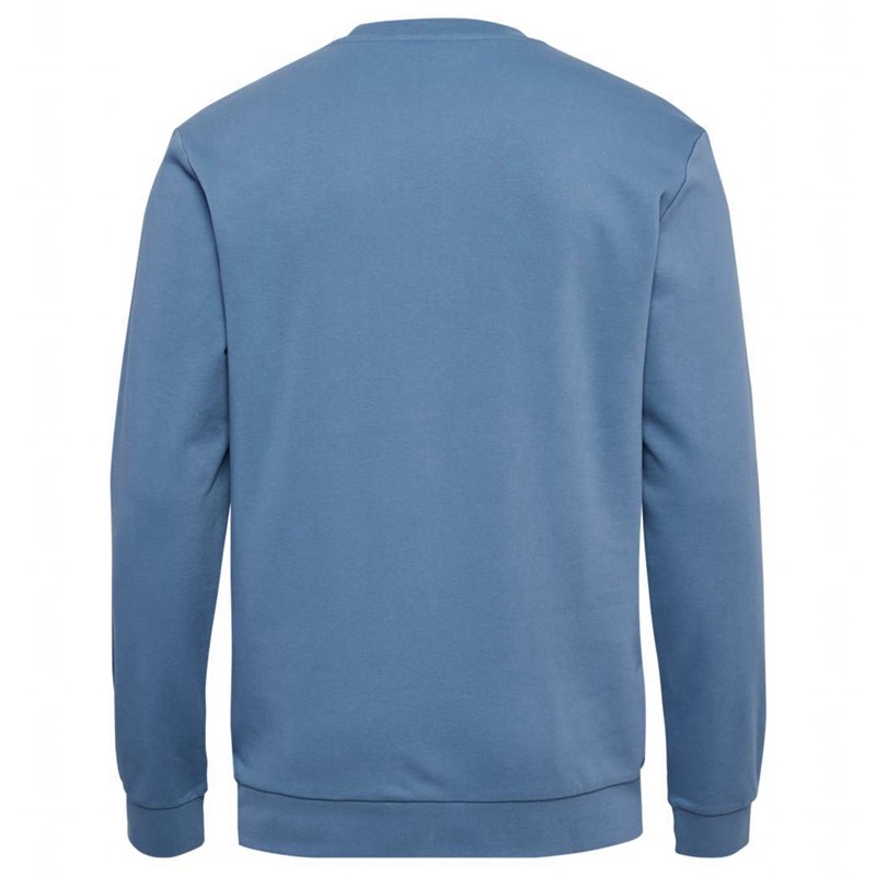 Hummel Active Sweatshirts Heren Blauw | 323200-964