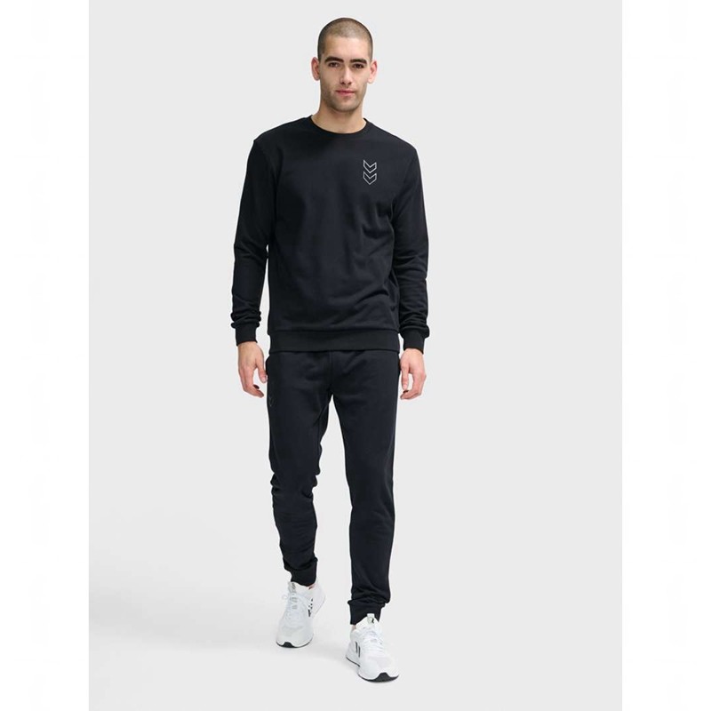 Hummel Active Sweatshirts Heren Zwart | 425170-036