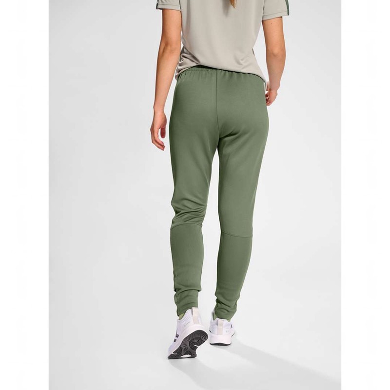 Hummel Active Training Broek Dames Groen | 375418-796