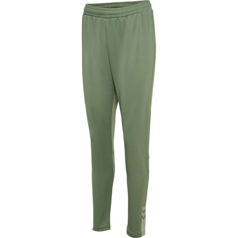 Hummel Active Training Broek Dames Groen | 375418-796