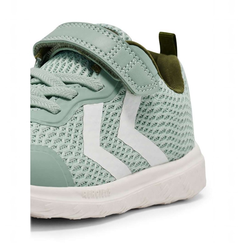 Hummel Actus Recycled Jr Sneakers Kinderen Olijfgroen | 176247-795