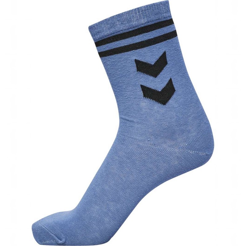 Hummel Alfie 3-pack Sokken Kinderen Blauw | 731345-451