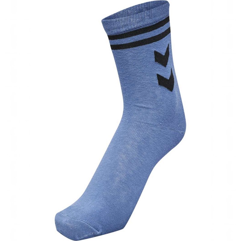 Hummel Alfie 3-pack Sokken Kinderen Blauw | 731345-451