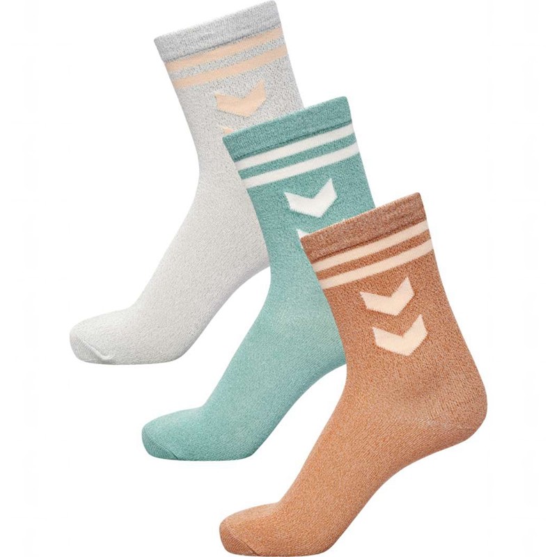 Hummel Alfie 3-pack Sokken Kinderen Koraal | 601191-374