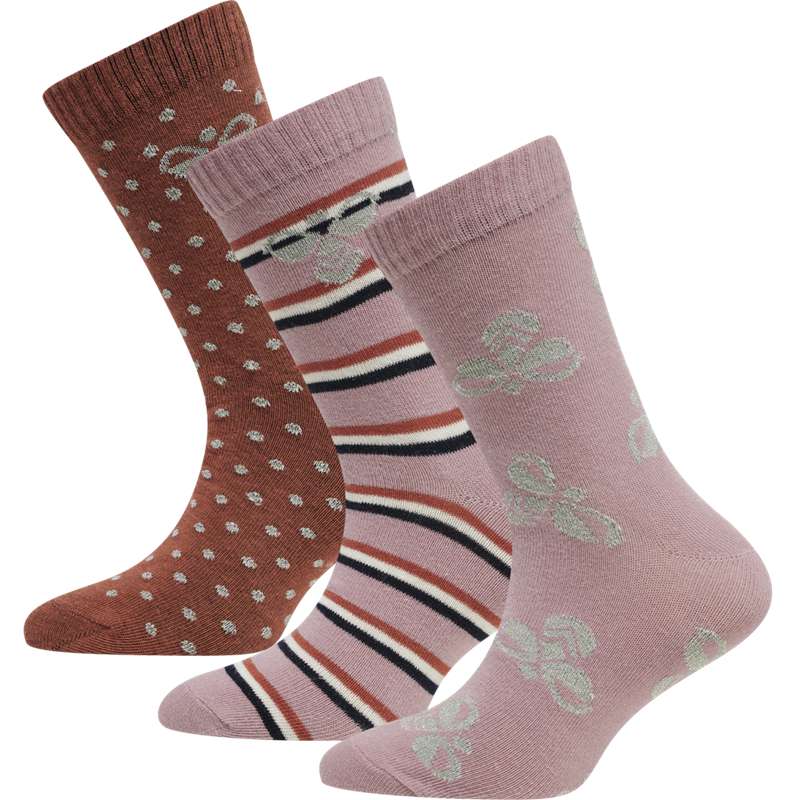 Hummel Alfie 3-pack Sokken Kinderen Rood | 062270-069