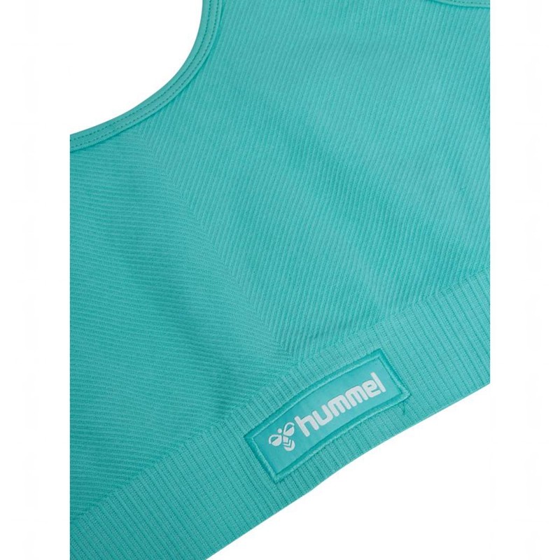 Hummel Alive Seamless Sport BH Dames Blauw | 159246-232