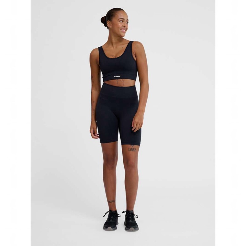 Hummel Alive Seamless Sport BH Dames Zwart | 884063-971