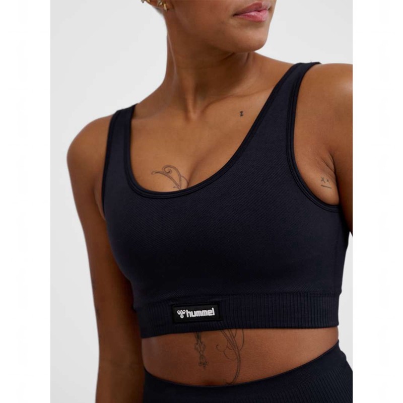 Hummel Alive Seamless Sport BH Dames Zwart | 884063-971