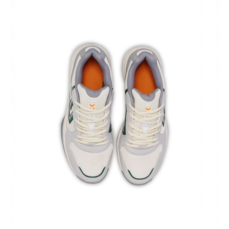 Hummel All Court Indoorschoenen Heren Wit | 193030-085
