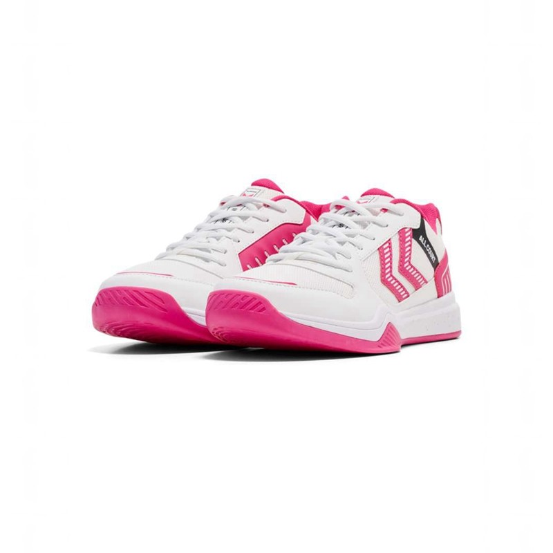 Hummel All Court Sneakers Heren Wit | 170500-982