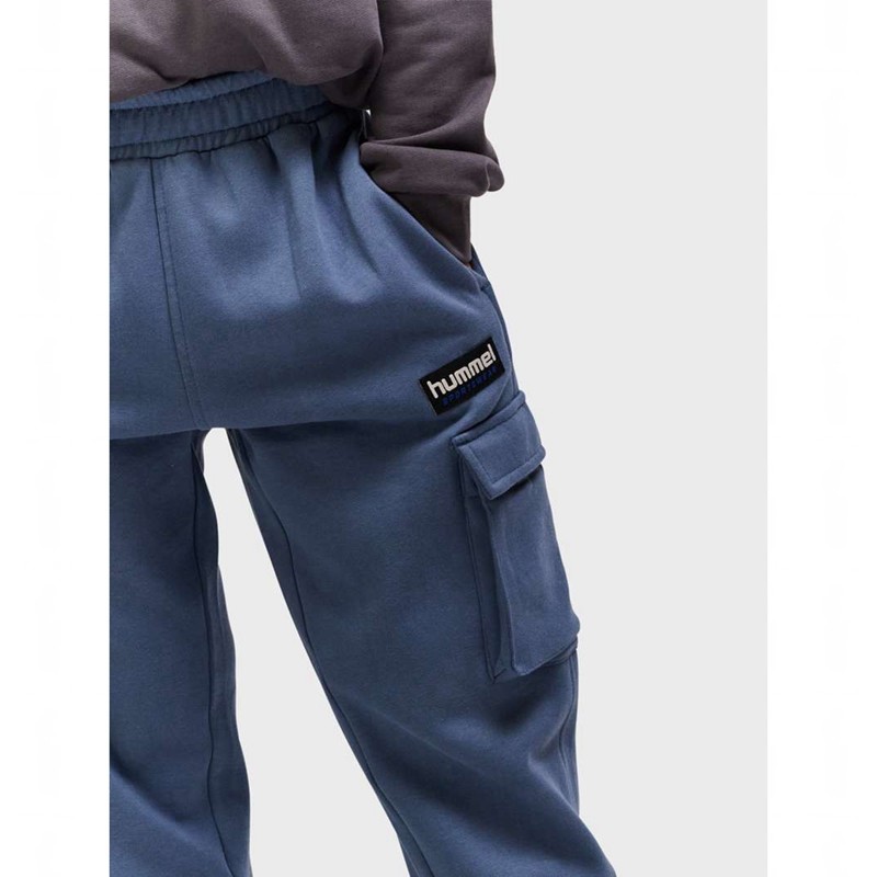 Hummel Allton Cargo Broek Kinderen Blauw | 594643-800