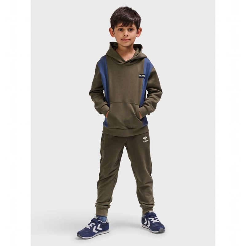 Hummel Allton Hoodie Kinderen Bruin | 730977-679