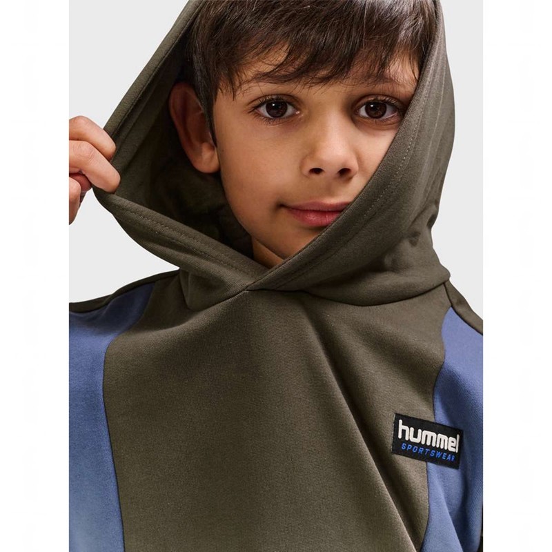 Hummel Allton Hoodie Kinderen Bruin | 730977-679