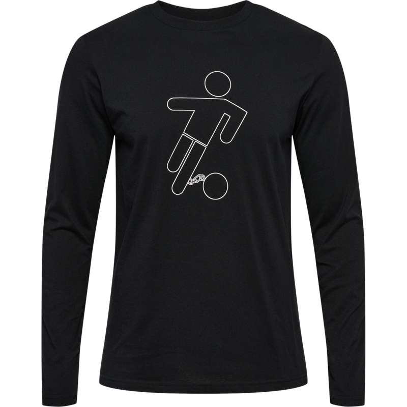 Hummel Amnesty L/S T-shirts Heren Zwart | 687595-590