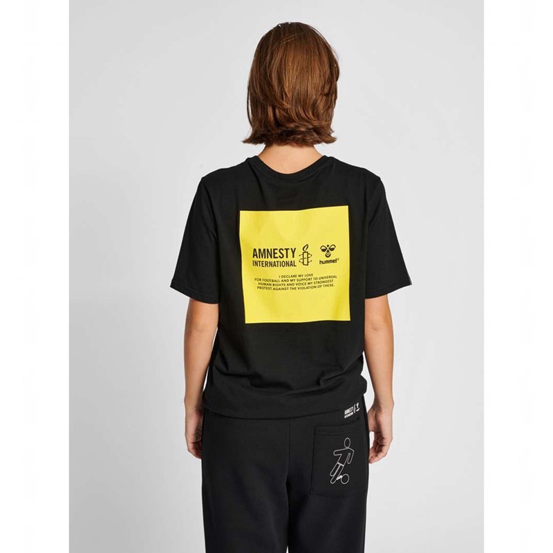 Hummel Amnesty Label T-shirts Heren Grijs | 659841-403