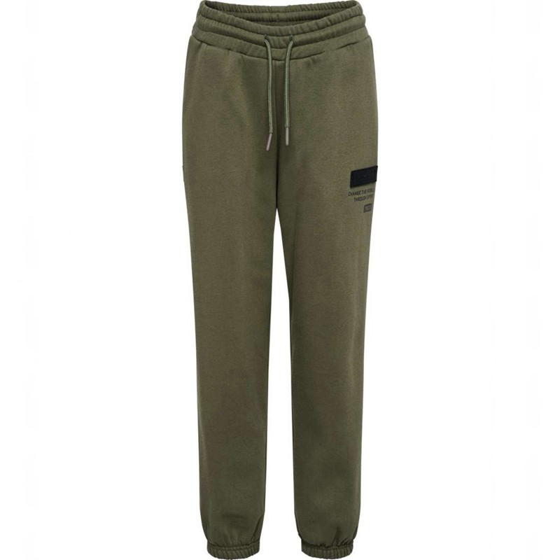 Hummel Archie Broek Kinderen Olijfgroen | 647850-181
