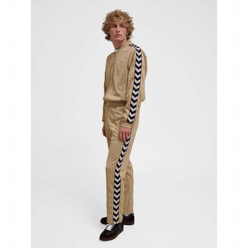 Hummel Archive Regular Poly Aop Broek Heren Goud | 373782-257