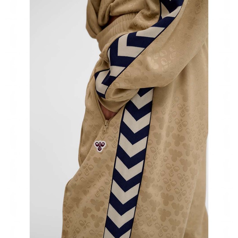 Hummel Archive Regular Poly Aop Broek Heren Goud | 373782-257