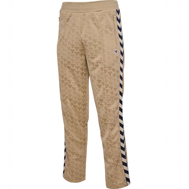 Hummel Archive Regular Poly Aop Broek Heren Goud | 373782-257
