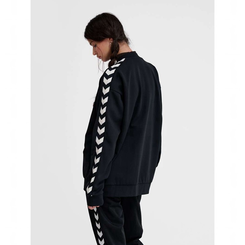Hummel Archive Regular Poly Zip Jassen Heren Zwart | 263903-844