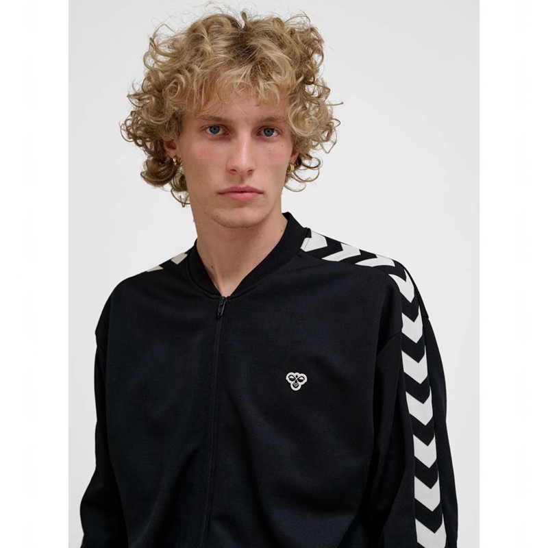 Hummel Archive Regular Poly Zip Jassen Heren Zwart | 263903-844