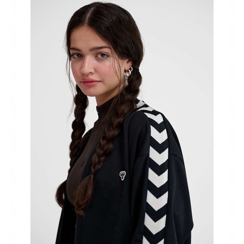 Hummel Archive Regular Poly Zip Jassen Heren Zwart | 263903-844