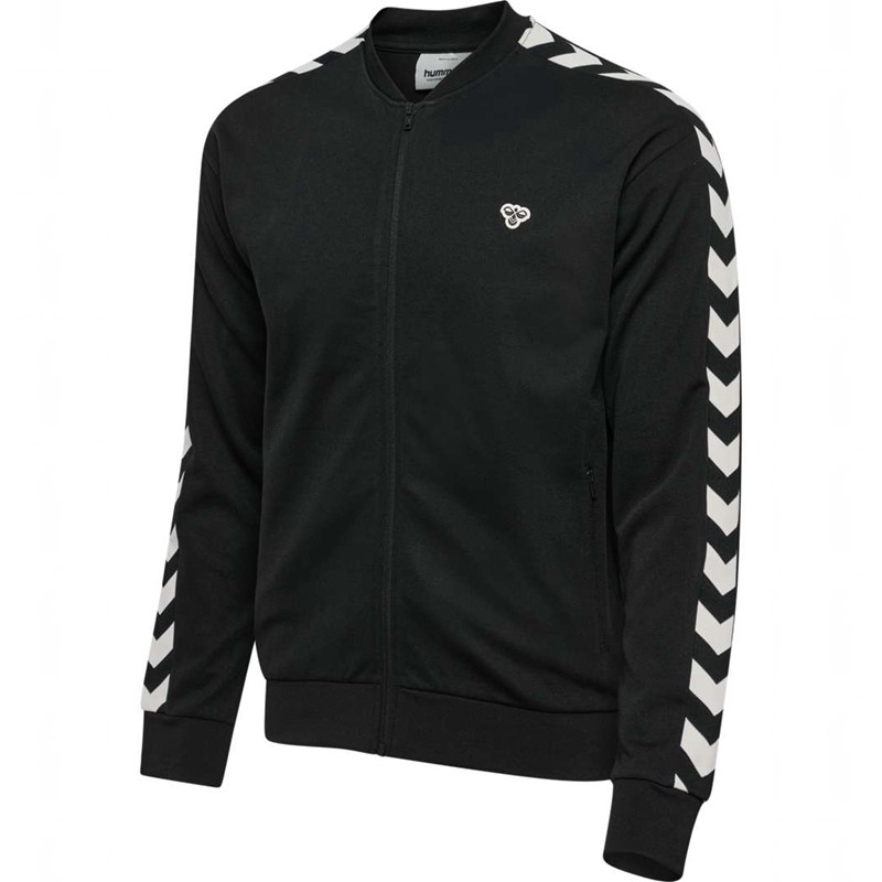 Hummel Archive Regular Poly Zip Jassen Heren Zwart | 263903-844