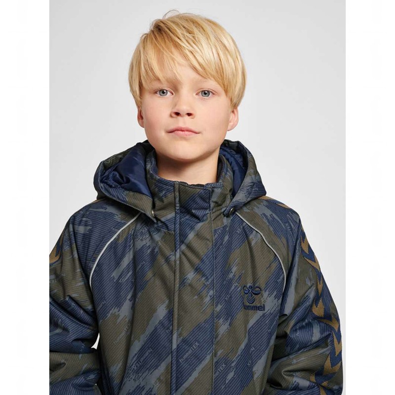 Hummel Artic Tex Snow Hoodie Kinderen Olijfgroen | 167551-429