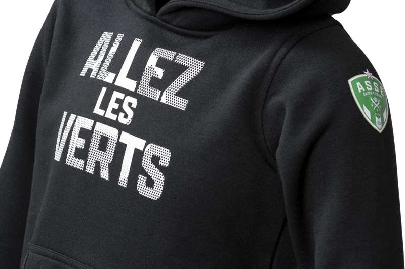 Hummel Asse Allez Les Verts Hoodie Heren Zwart | 025758-069