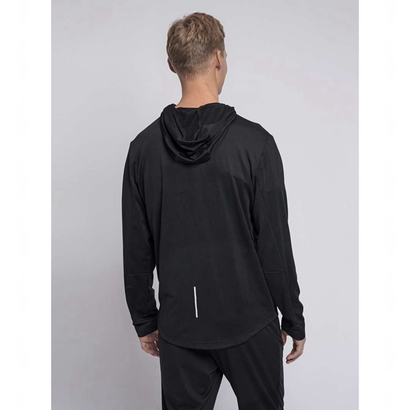 Hummel Aston Hoodie Heren Zwart | 709497-987