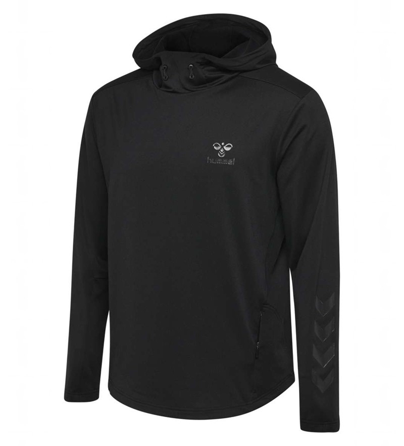 Hummel Aston Hoodie Heren Zwart | 709497-987
