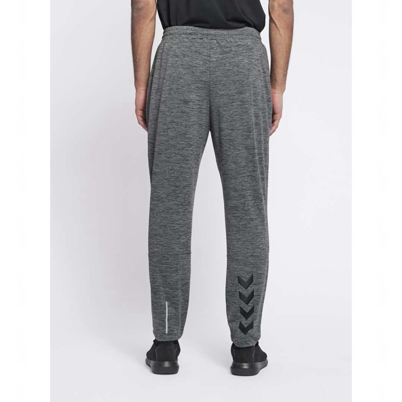 Hummel Aston Tapered Broek Heren Grijs | 579513-789