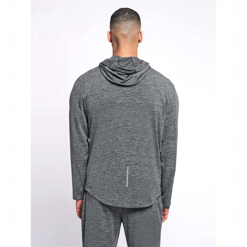 Hummel Aston Zip Hoodie Heren Grijs | 197347-292