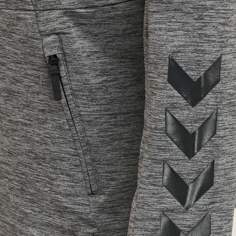 Hummel Aston Zip Hoodie Heren Grijs | 197347-292