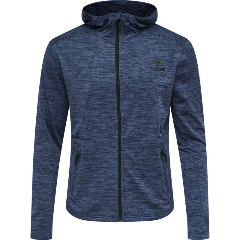 Hummel Aston Zip Hoodie Heren Zwart | 131282-125