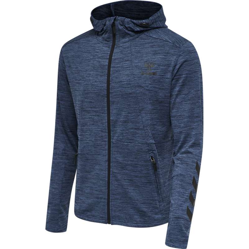 Hummel Aston Zip Hoodie Heren Zwart | 131282-125