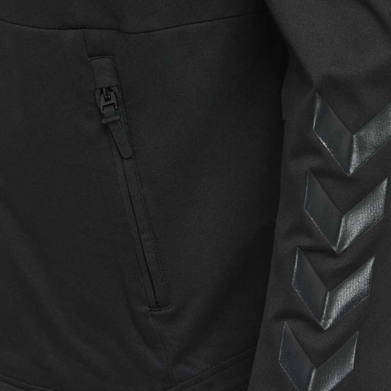 Hummel Aston Zip Hoodie Heren Zwart | 647610-222