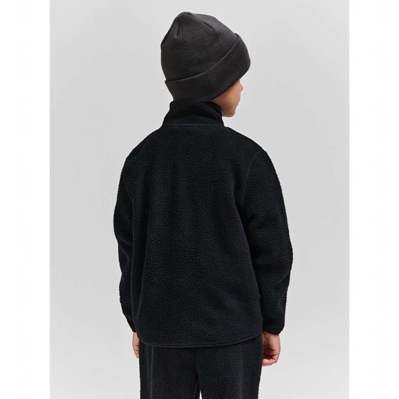 Hummel Atlas Fleece Zip Jassen Kinderen Zwart | 059002-974